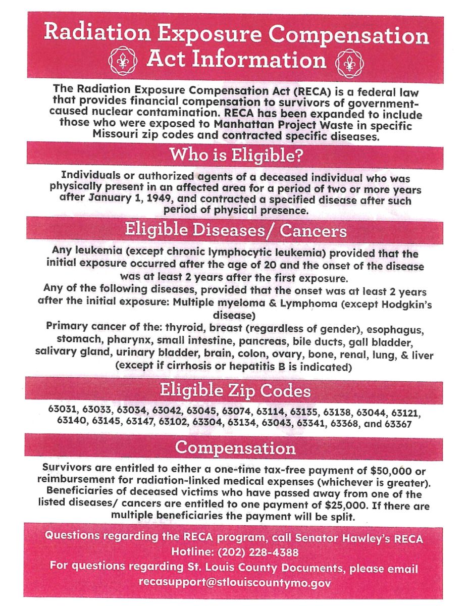 Radiation Exposure Compensation Act Information